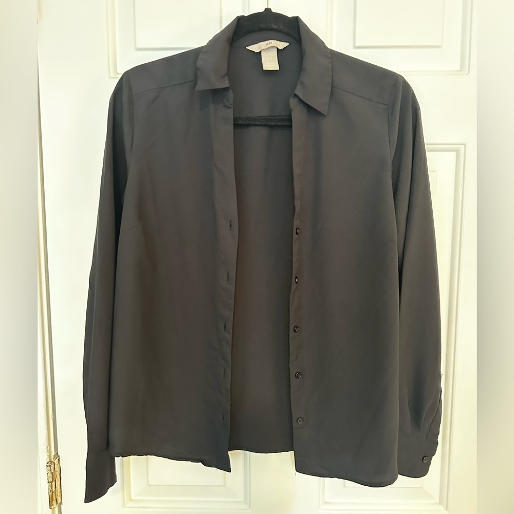 H&M Button-Up Collared Shirt